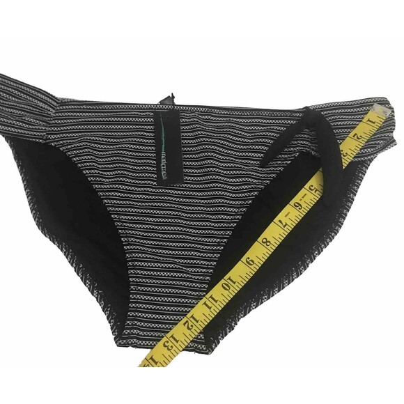 Marie Meili Women’s Bikini Bottom Size XXL Striped Black & White Color - Picture 12 of 16